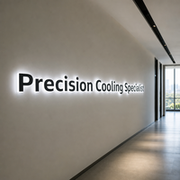 Panneau publicitaire LED miniature lumineux personnalisable, logo d'entreprise, fond en verre acrylique gravé, lettres lumineuses