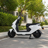 Top Rated 1000W Electric Motorcycle 60V 20Ah Lead Acid Battery Front Disc Brake for Daily Commuting