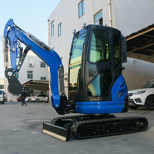 Excavatrice sur chenilles de 2 tonnes, livraison gratuite, mini-excavatrice avec lame de bulldozer, moteur Kubota, petite excavatrice de 2 tonnes, prix des excavatrices chinoises - Product Image 6