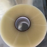 Ruban adhésif d'emballage BOPP simple face à base d'acrylique aqueux pour utilisation en machine