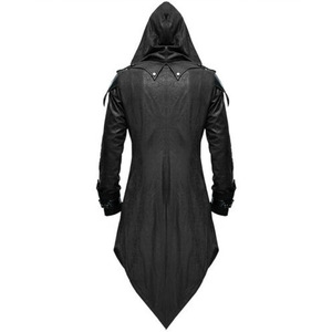 2024 uomo di Halloween nuovo stile medievale giacca retrò modello europeo americano personaggio teschio Unisex Casual Zombie Hero Design - Product Image 3
