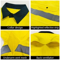 Vêtements de travail haute visibilité à manches longues, uniforme de sécurité réfléchissant, combinaisons de travail pour hommes, personnalisables