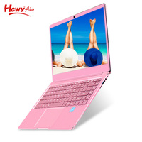 Ordinateur portable rose 14 pouces, 16 Go + 1 To, 1920x1200, Celeron N5095, Windows 10/11, vente en gros