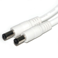 24AWG DC-Stromkabel DC5521 DC5525 Stecker auf Buchse Verlängerungskabel