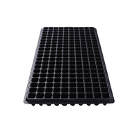 Plateaux de culture de plantes Rectangle Plateau hydroponique en plastique Chine Usine En Gros 200 Cellules plateaux de semis