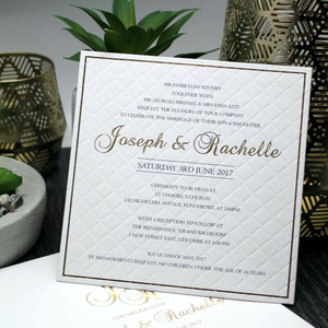 การ์ดเชิญงาน<span class=keywords><strong>แต่งงาน</strong></span>ปกแข็งแบบมีลายอักษรย่อส่วนตัว ดีไซน์หรูหรา พร้อมซองใส่ งานฝีมือประณีต ของที่ระลึกงานเลี้ยงฉลองมงคลสมรส - Product Image 3