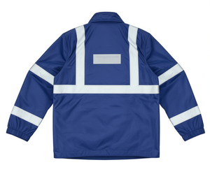 Chaqueta de seguridad reflectante con tiras reflectantes en la espalda para ropa de trabajo de alta visibilidad - Product Image 1