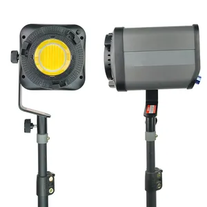 100W Bi Color 3000-5600K CRI 90 + Lampu Video LED Remote Control Studio Fotografi Berkelanjutan Mengisi Cahaya dengan Dudukan Bowens