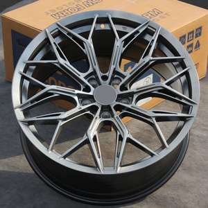 Cerchi in lega cromati oro stile Wen Qi, ruote/disco ruota concavi profondi cromati per auto da corsa passeggeri - Product Image 1