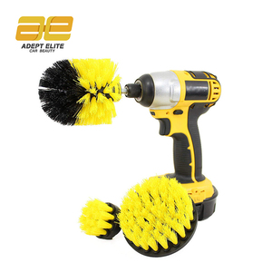 Multi-Purpose Electric Drilling <strong>Brush</strong> <strong>Cleaning</strong> Kit With Nylon Bristles OEM Available For Bathroom Kitchen &amp; Tile Floor Scrubbing - Product Image 6