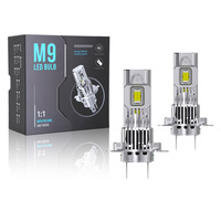 Fabricant de phares de voiture, 7200lm 35w, super lumineux, H1 H3 H4 H7 H11 9005 9006 9012 M9, ampoule de phare LED pour voiture et moto avec ventilateur