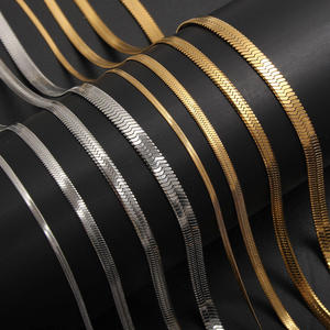 Alta calidad 925 plata esterlina italiana 2 mm Flexible plano espiga cadena collar plano serpiente cadena hombres mujeres regalo perla - Product Image 1