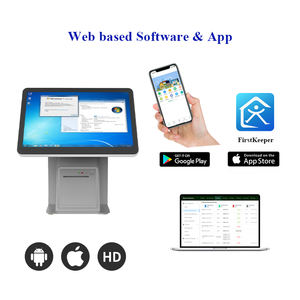 Système de contrôle d'accès intelligent avec double écran 11,6 pouces, reconnaissance faciale, machine pour visiteurs, logo, audio bidirectionnel, Wi-Fi, Bluetooth - Product Image 2