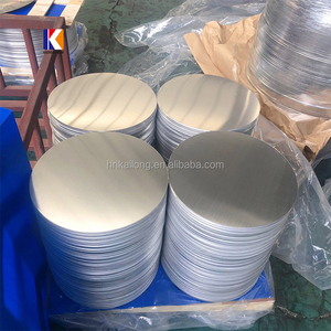 Placa circular de aleación de aluminio, 0,3mm-6mm, Círculo de aluminio grueso, 3003 discos de aluminio para ollas - Product Image 3