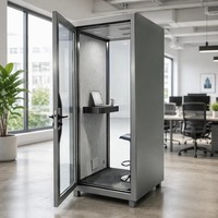 1-Personen-Privatraum Telefonkabine Schalldichte Bürokabine Einzel-Büropod