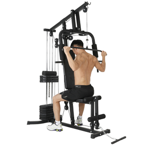 Tour de musculation multifonctionnelle pour tractions, équipement de fitness pour entraînement de force à domicile, en acier, unisexe - Product Image 1