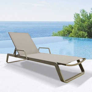 Chaise longue en maille Service <span class=keywords><strong>de</strong></span> plage <span class=keywords><strong>Location</strong></span> <span class=keywords><strong>de</strong></span> piscine Mesh Sun Poolside Resort Hôtel Projet Transat <span class=keywords><strong>Jardin</strong></span> Extérieur Chaise longue - Product Image 2