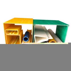 Profilé en plastique renforcé de fibre de verre (PRFV) sur mesure, pultrusion, finition lisse, service de découpe disponible - Product Image 5