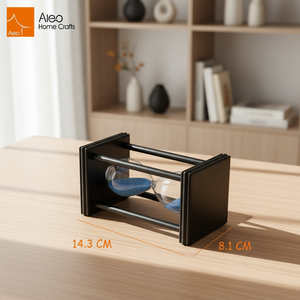 Minuteur créatif en bois coloré fait main et écologique, 5/15/30 minutes, portable, pour le thé ou le brossage des dents, efficace pour la maison - Product Image 3