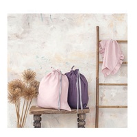 Ensemble de literie en lin français pur 100%, housse de couette en lin français pur, taille du client