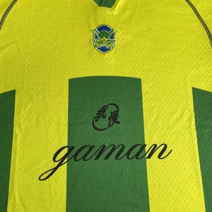 <span class=keywords><strong>Camiseta</strong></span> de Fútbol de Manga Corta Informal de Malla Estilo Brasileño TS4332 para Hombre con Logotipo Personalizado, Ropa Deportiva para Deportes y Uso Diario - Product Image 4