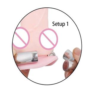 Zware metalen penisring, scrotumstretcher, glansring, magnetische cockring voor mannen - Product Image 2