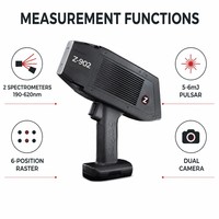 Analisa LIBS Genggam Z-902 Plus Spektrometer Ganda 190-620nm Pemilah Paduan Cepat Pengurutan Sampah Kelas 1 Keamanan Laser 1 Detik