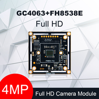 Module de caméra de sécurité de carte PCB de caméra de vidéosurveillance de vision de couleur de 4MP Starlight 0.05Lux