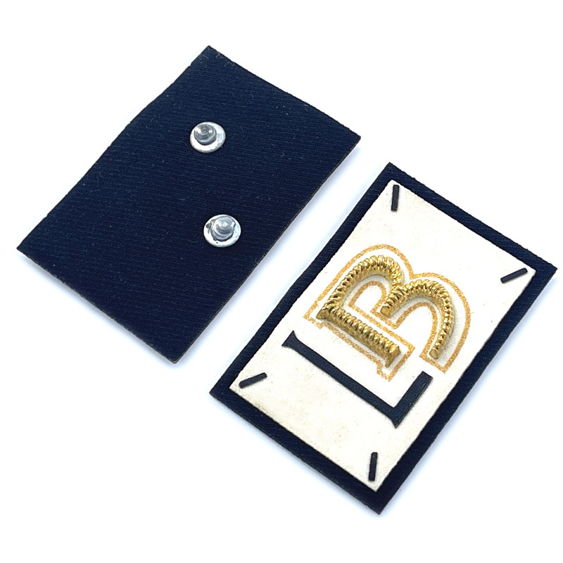 Gold Logo+white black ground color