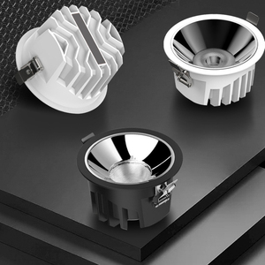 Nuovo faretto da incasso per interni e commerciali Anti abbagliamento 50W 40W 30W 18W COB da incasso per soffitto - Product Image 1