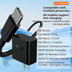 ชุดสายเคเบิลข้อมูล PD 65W ชาร์จเร็ว สำหรับ Mini5/4 Pro Yu Mavic3/Mini 2/Air3/2/2s/Neo รุ่น ZC-068-H - Product Image 5