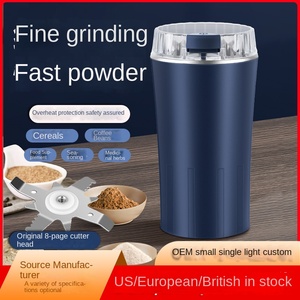 Molinillo de café portátil de gran capacidad de acero inoxidable 304, Mini Molinillo Eléctrico de hoja de 1000g, Control de aplicación para uso en coche - Product Image 2