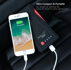 Портативное пусковое устройство высокой мощности 1500 А, 12 В, бустер для автомобильного аккумулятора, зарядное устройство для бензинового дизельного аккумулятора, пусковое устройство - Product Image 5