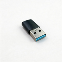 Adaptateur USB2.0 de haute qualité, USB A mâle vers Type C femelle, connecteur adaptateur OTG, convertisseur, adapté aux voyages, 2.0