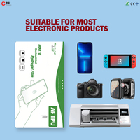 Film Hydrogel TPU Ultra-Fin Personnalisé 120*180mm de Qualité AAA, Étanche et à Couverture Totale pour Téléphone Portable