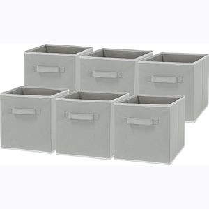Large Foldable Storage Bin Foldable Storage Cube Basket Bin Clothing Storage Bins