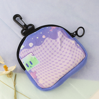 Porte-clés et Portefeuille Personnalisés Anime Dessin Animé – Mini Porte-monnaie Portable et Petit Sac à Clés – Personnalisation Usine