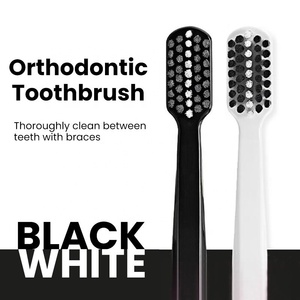 <span class=keywords><strong>Cepillo</strong></span> <span class=keywords><strong>de</strong></span> <span class=keywords><strong>Dientes</strong></span> Ortodóntico en Forma <span class=keywords><strong>de</strong></span> U con Filamento <span class=keywords><strong>5460</strong></span> para Aparatos Dentales, Cerdas Extra Suaves <span class=keywords><strong>de</strong></span> 0.1mm, Pedex, Manual, Uso Doméstico - Product Image 1