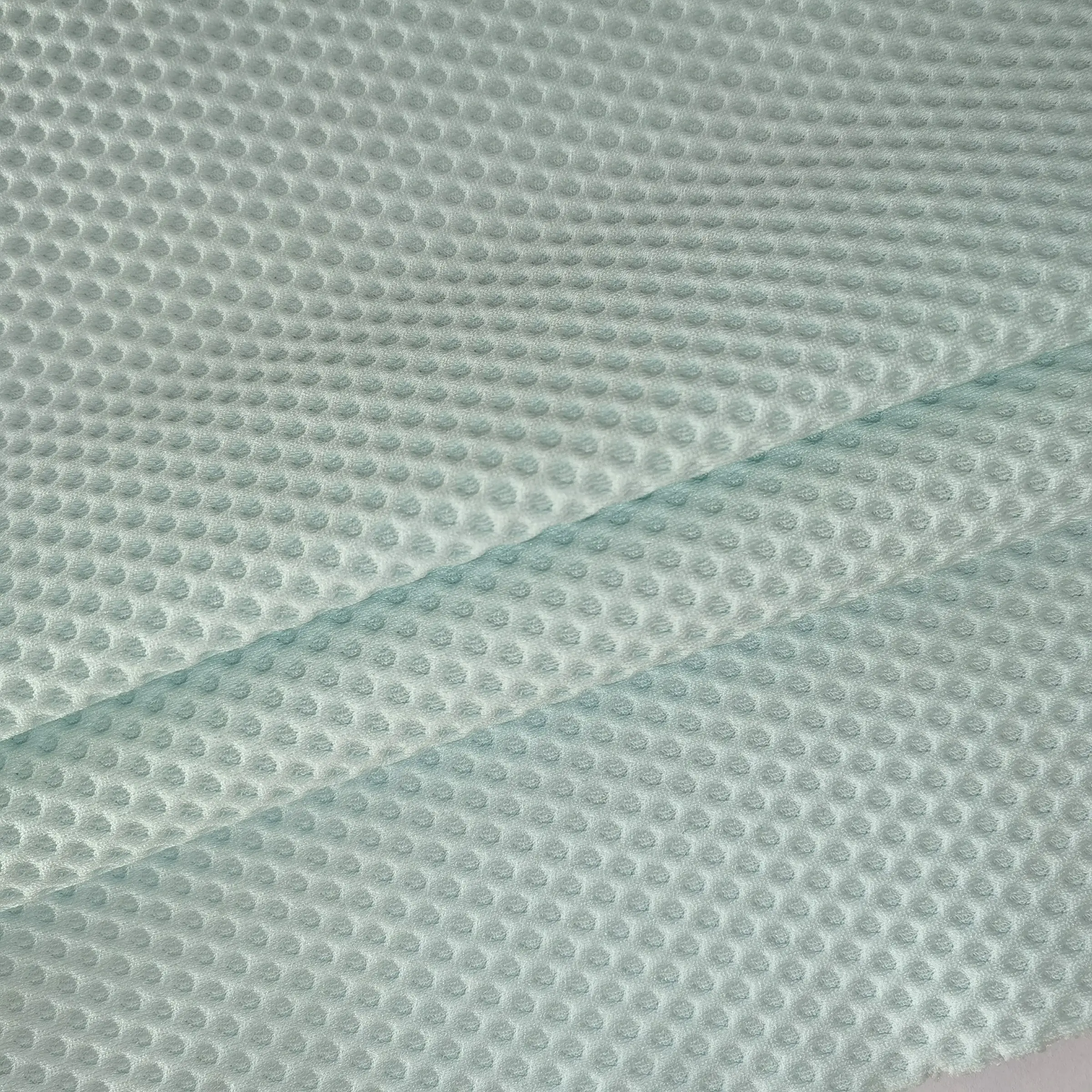 Высокоэластичная Высококачественная жаккардовая ткань из переработанной трикотажной ткани для матраса