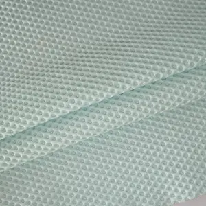 High Stretch High End Jacquard Technology Mesh Fabric Recycled Knitted Fabric For Mattress