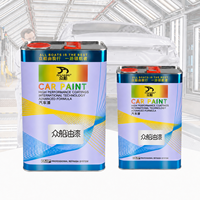 Vernis de finition brillant pour peinture automobile 2K, bonne résistance aux intempéries, haute brillance, revêtement de rénovation automobile