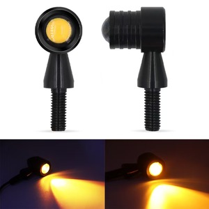 TCYATO Clignotant universel pour moto, Ambre <span class=keywords><strong>Vintage</strong></span> Mini LED Light, Clignotant - Product Image 2