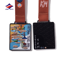 LZY Fabricant de médailles personnalisées avec logo, en métal, pour la danse, les sports, les courses, la gymnastique, le patinage, avec paillettes, médailles de récompense, médaille d'or