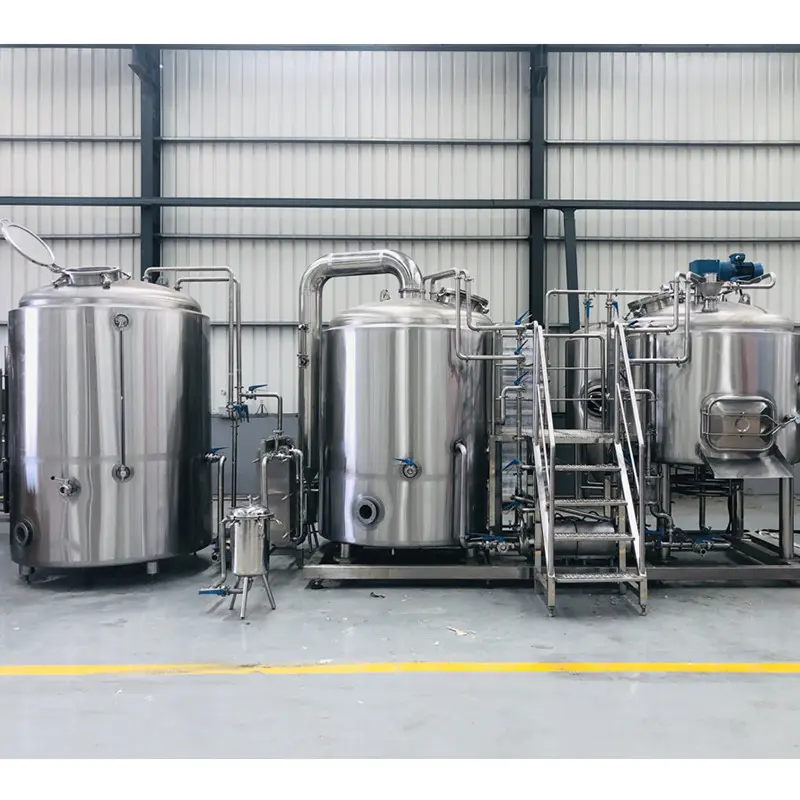 Bbl 200l 300l Brewhouse 1000 Liter rumah bir ketel Mash laucter Tun Mini tangki pembuatan peralatan pot bir pembuat bir