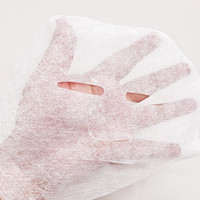 Tissu Tencel non tissé sec Matière première pour masque facial Feuille Lyocell Masque fin en tissu Tencel