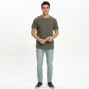 T-shirt pour homme en sérigraphie en gros, style unique, nouvelle mode avec effet lumineux, matière supérieure, prix bas, coupe ample - Product Image 1