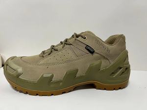 Bottes de chasse tactiques en cuir de vachette suédé respirant TSB08 kaki en stock - Product Image 5