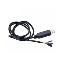 Convertidor USB a Serial UART TTL de 4 Pines CH340G, Cable Adaptador USB a COM