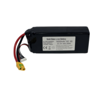 Batterie Li-ion à semi-conducteurs 6S 22,2V 16000mAh 355,2Wh XT60 pour drones agricoles, de relevé et de logistique à charge lourde