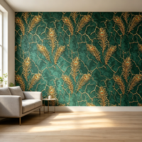 Papier peint abstrait pour le marché de Dhaka, Bangladesh, Asie du Sud, papier peint auto-adhésif en PVC imperméable, prix de gros, décoration intérieure